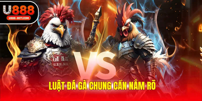 Luật đá gà chung cần nắm rõ